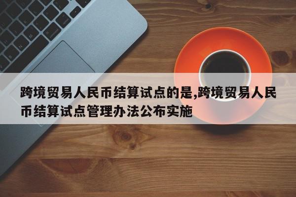 跨境贸易人民币结算试点的是,跨境贸易人民币结算试点管理办法公布实施